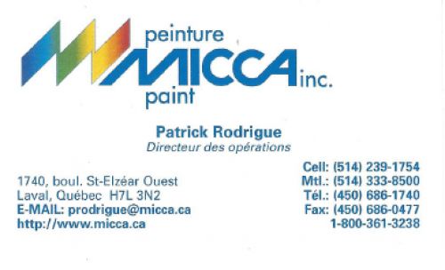 Peinture Micca Inc.